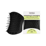 Tangle Teezer scalp exfoliator and massager Onyx Black (British brand)