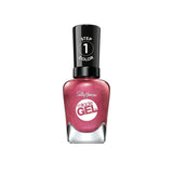Sally Hansen Miracle Gel nail polish Saturn It Up pink shimmer 14.7ml, UK version