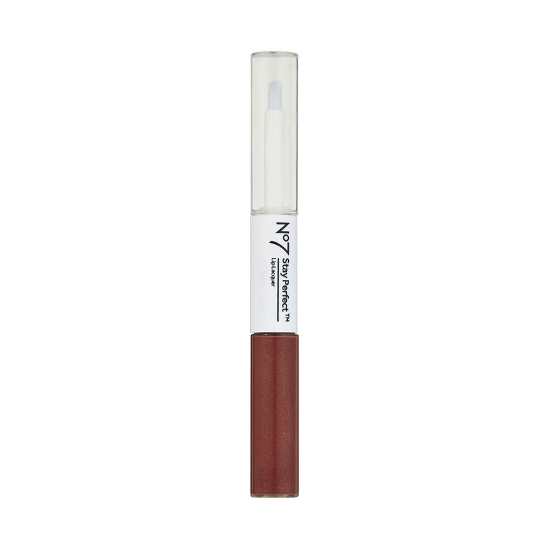 No7 liquid lip lacquer with dual ends, imported from the UK