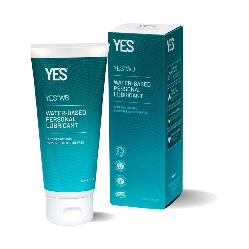YES water-based personal lubricant (British brand)