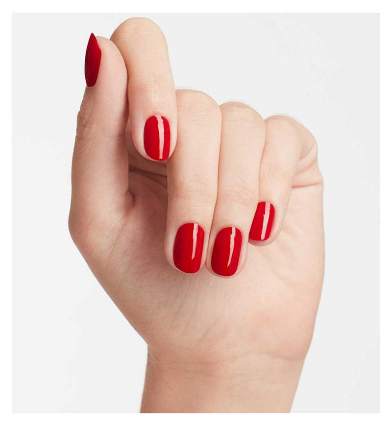 OPI Nail Polish Big Apple Red 15ml, imported from the UK