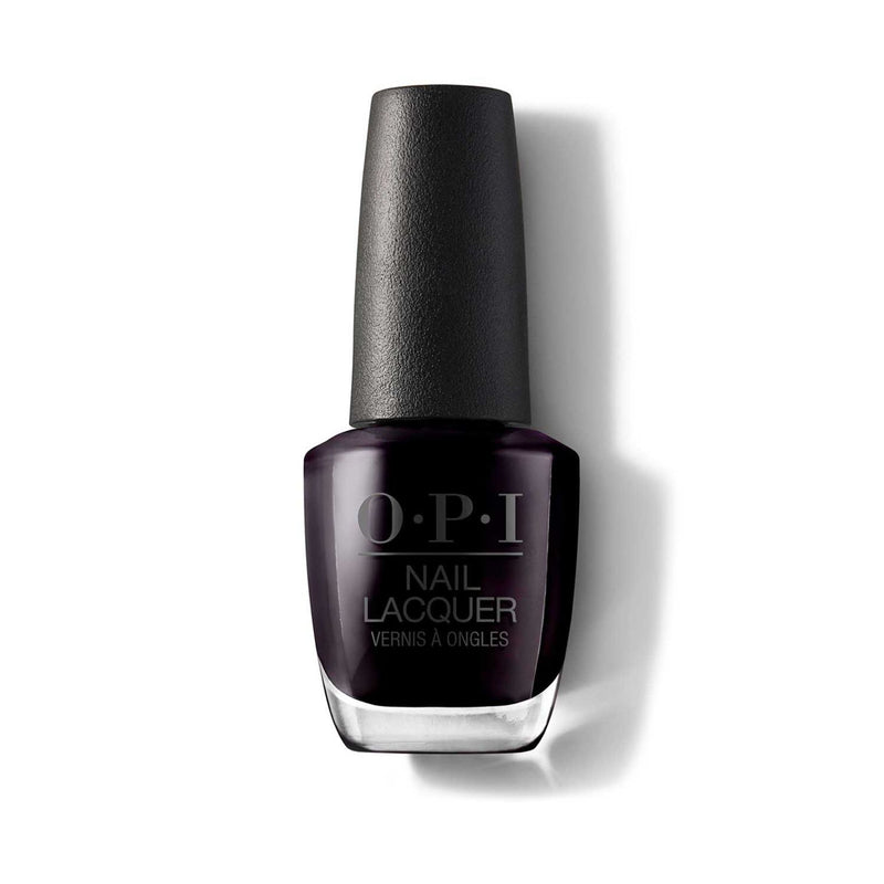 OPI purple black nail lacquer 15ml, imported from the UK