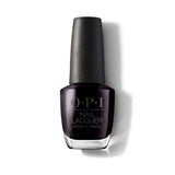 OPI purple black nail lacquer 15ml, imported from the UK