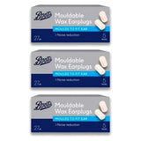 Boots Muffle Wax Earplugs 3 Bundle - British product