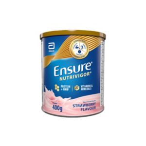 Ensure NutriVigor Strawberry Flavour Nutritional Shake Powder 400g - British product