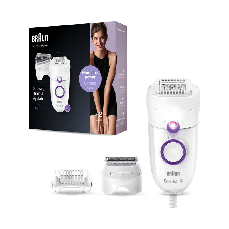 Braun Silk-épil 5 Power Epilator - British product