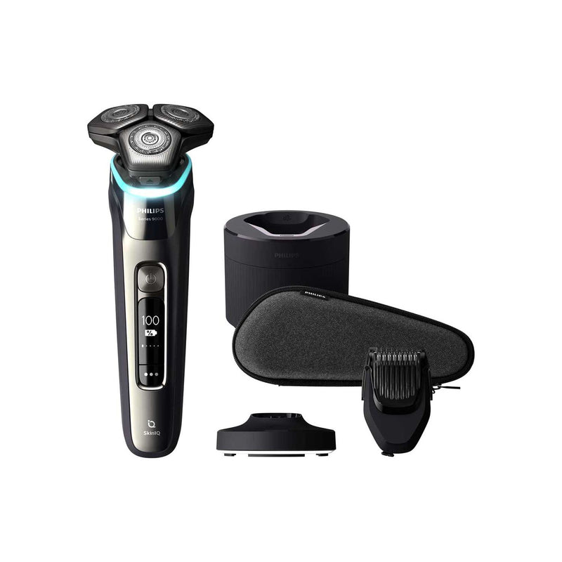 Philips Series 9000 electric shaver with beard styler, imported from the UK