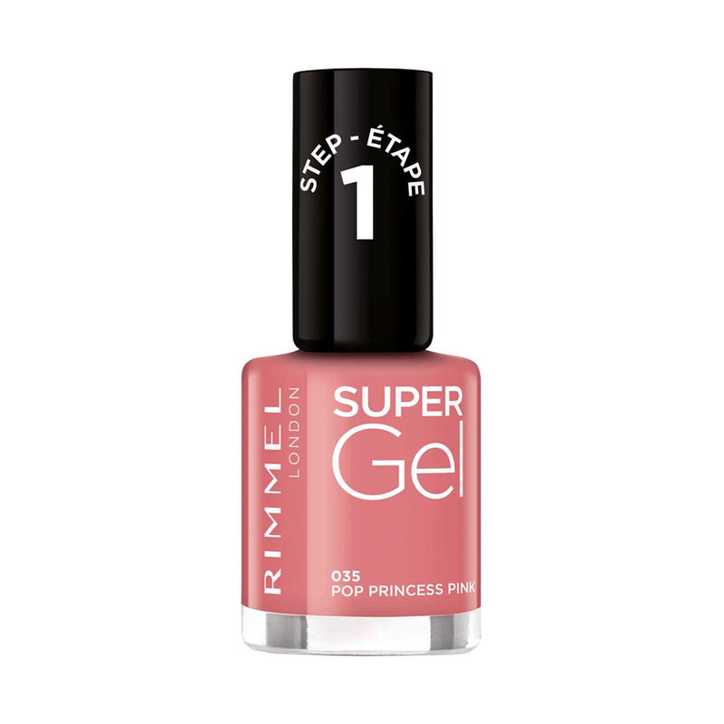 Rimmel London nail polish Pop Princess Pink 12ml (British brand)
