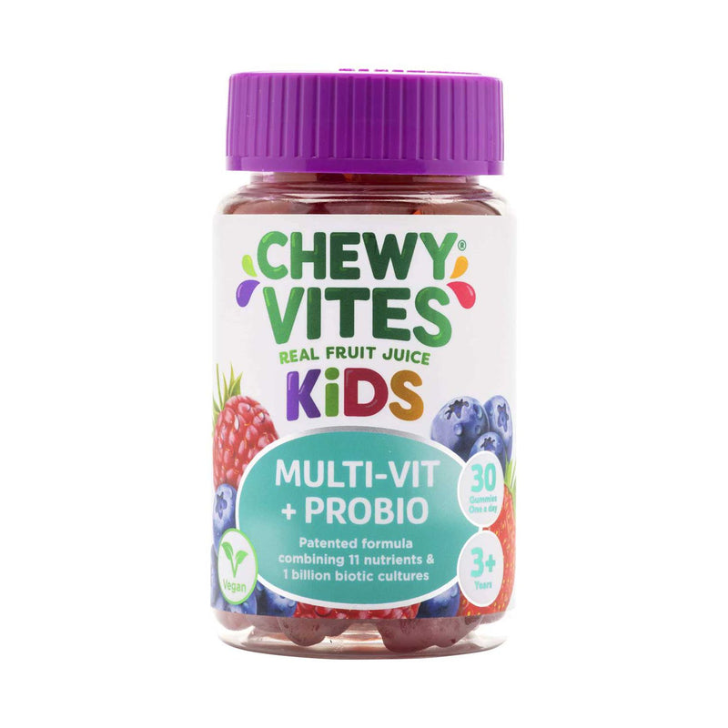 Chewy Vites kids multivitamin probiotic gummies 30 count (British brand)