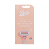 Boots Smooth Care 5 blade razor handle and 2 refills (British brand)