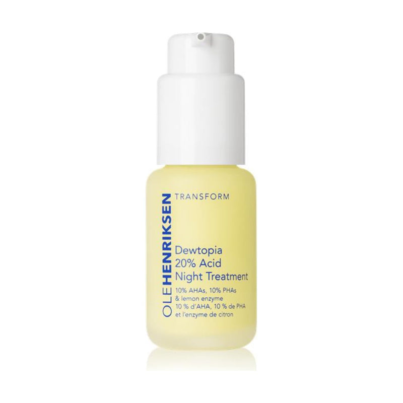 Ole Henriksen Dewtopia 20% acid night treatment 30ml (British brand)