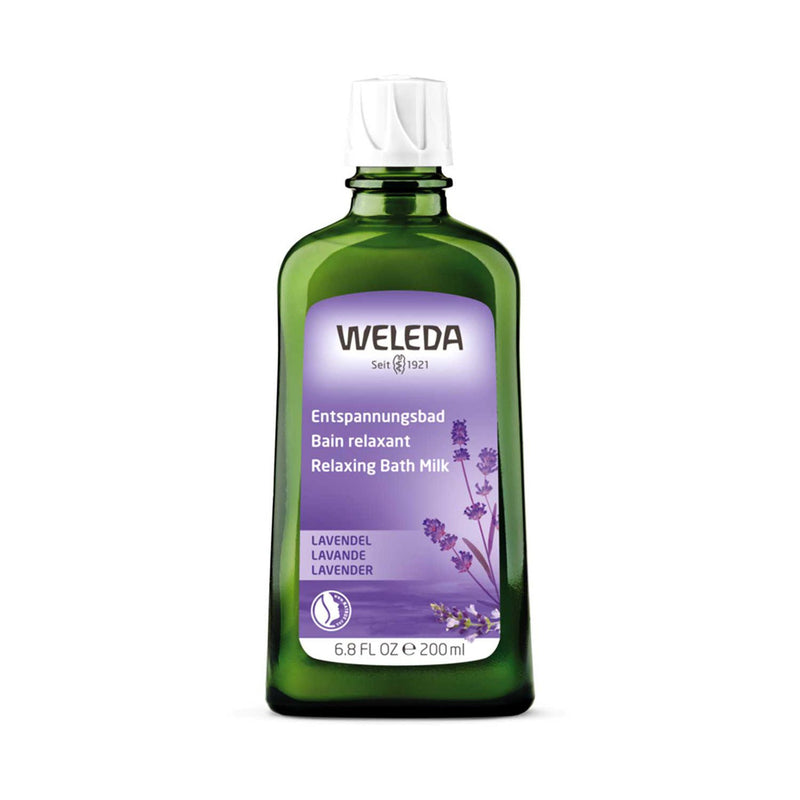 Weleda Lavender Bath Milk 200ml bottle, UK version
