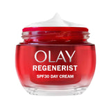 Boots Olay Regenerist Day Face Cream SPF30 Active Firming Moisturiser with Niacinamide and Peptides 50ml- Buy online at McGrocer