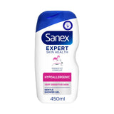 Boots Sanex Expert Skin Health Hypoallergenic Shower Gel 450ml- Buy online at McGrocer