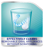 Poligrip Pro Guard & Retainer daily cleanser 30 tablets, imported from the UK