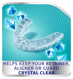 Poligrip Pro Guard & Retainer daily cleanser 30 tablets, imported from the UK