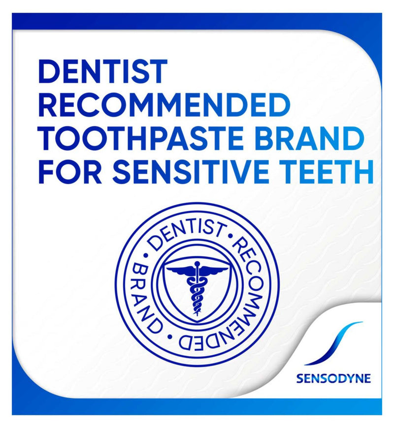 Sensodyne sensitive toothbrush with Duoflex neck, imported from the UK