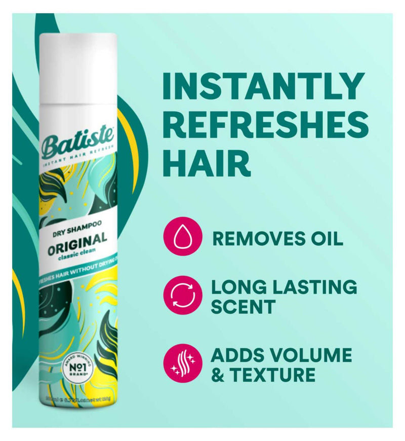 Batiste Dry Shampoo Original 350ml - British product