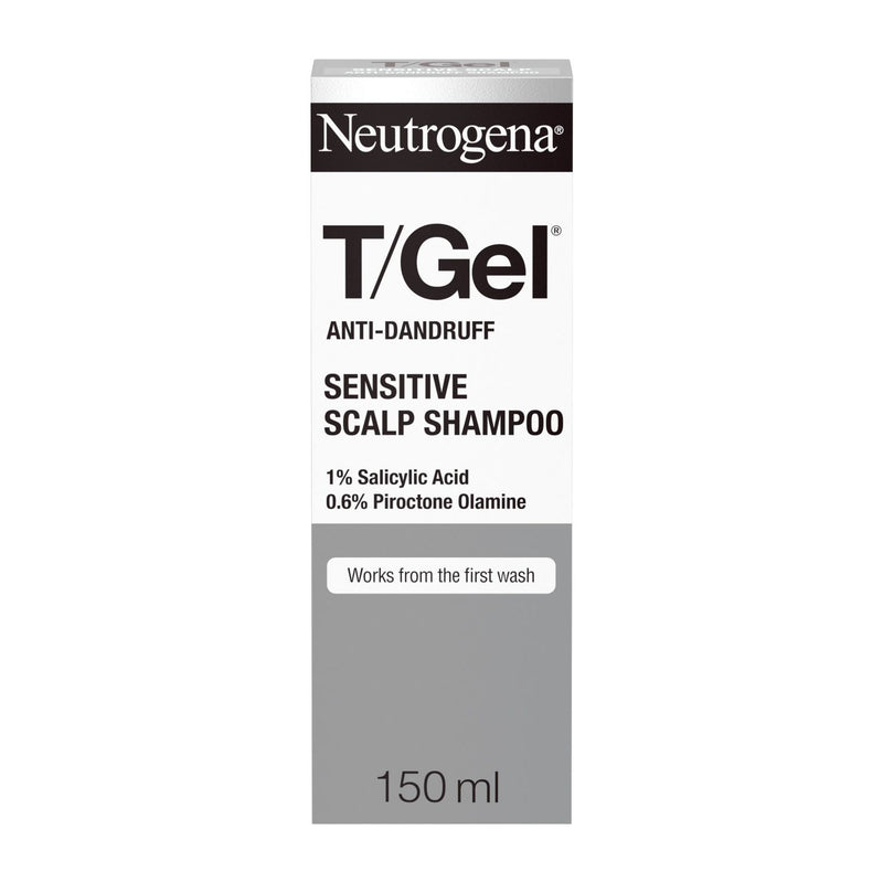 Neutrogena T Gel Shampoo Sensitive Scalp 150ml, imported from the UK