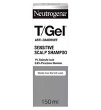 Neutrogena T Gel Shampoo Sensitive Scalp 150ml, imported from the UK