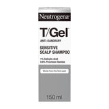 Neutrogena T Gel Shampoo Sensitive Scalp 150ml, imported from the UK