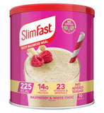 SlimFast raspberry white chocolate meal replacement shake 365g (British brand)