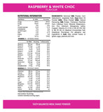 SlimFast raspberry white chocolate meal replacement shake 365g (British brand)