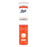 Boots high strength vitamin C plus D effervescent tablets 20 count - British product