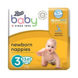Boots Baby Super Dry nappies size 3 34 pack - British product