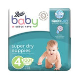 Boots Baby Windeln Größe 4 Maxi 30er Pack - Britisches Produkt
