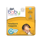 Boots Baby Nappies Premature Size 0 24 Count - British product