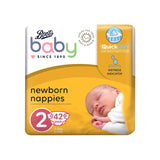 Boots Baby Nappies New Born Size 2 42 Pack - British product