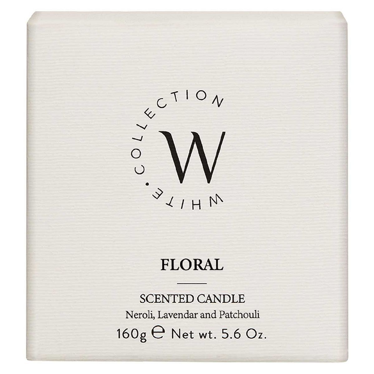 The White Collection Floral Candle 160g GOODS Boots