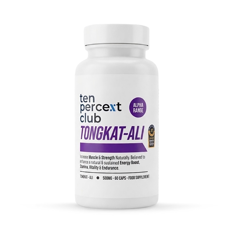 The Ten Percent Club Tongkat Ali 90 capsules, UK version