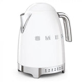 Smeg white kettle KLF04 stainless steel design, imported from the UK