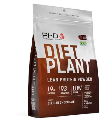 Phd Diet Plant Powder Belgian Chocolate 1000g