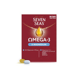 Seven Seas Omega-3 Magnesium Duo Pack 30+30, imported from the UK