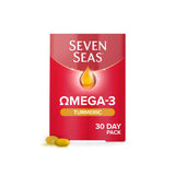 Seven Seas Omega-3 Turmeric duo pack 30 capsules and 30 tablets, UK version