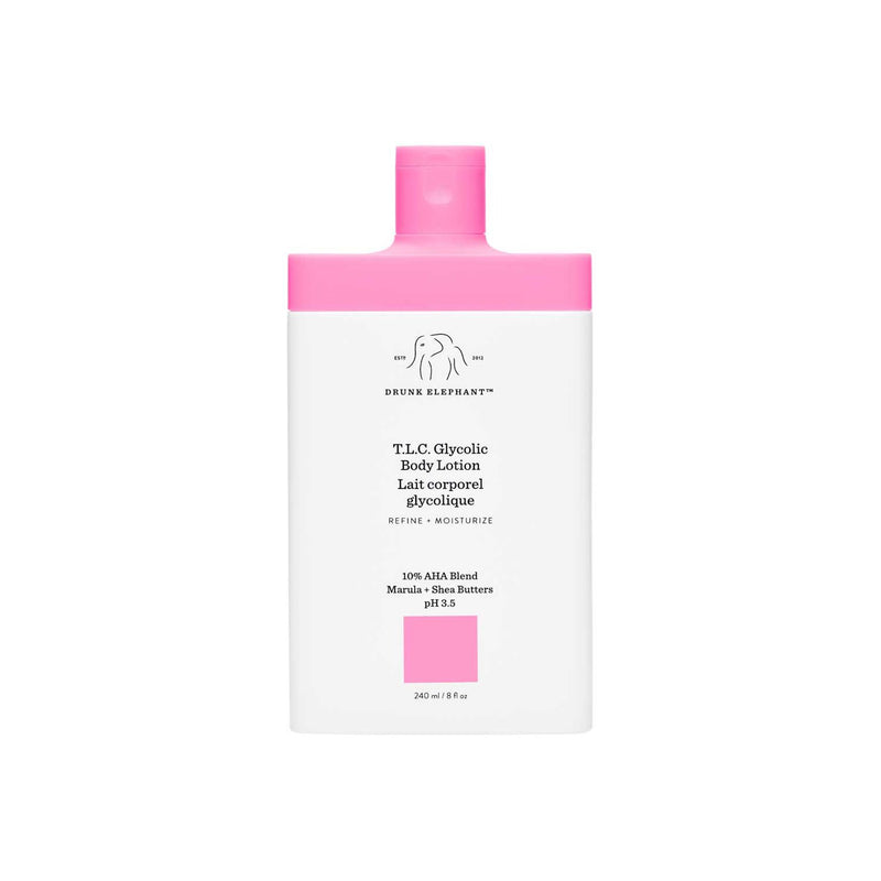 Drunk Elephant T.L.C. Glycolic Body Lotion 240ml, imported from the UK
