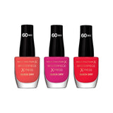 Max Factor Candy Colours nail polish bundle quick dry, imported from the UK