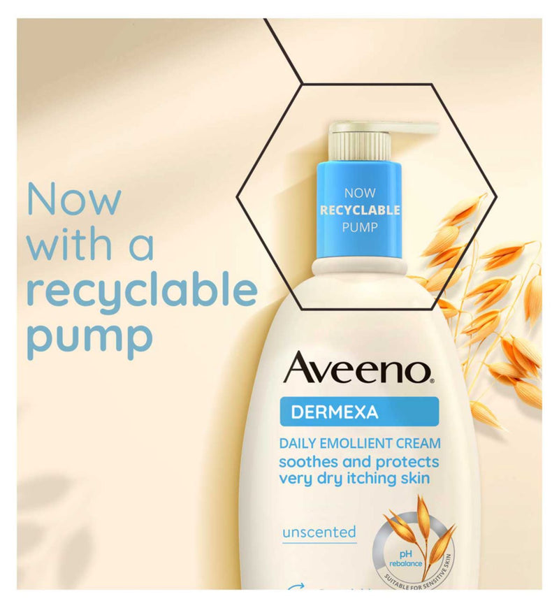 Aveeno Dermexa Daily Emollient Cream 500ml - British product
