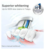 Philips Sonicare Optimal White brush heads 4 pack, imported from the UK