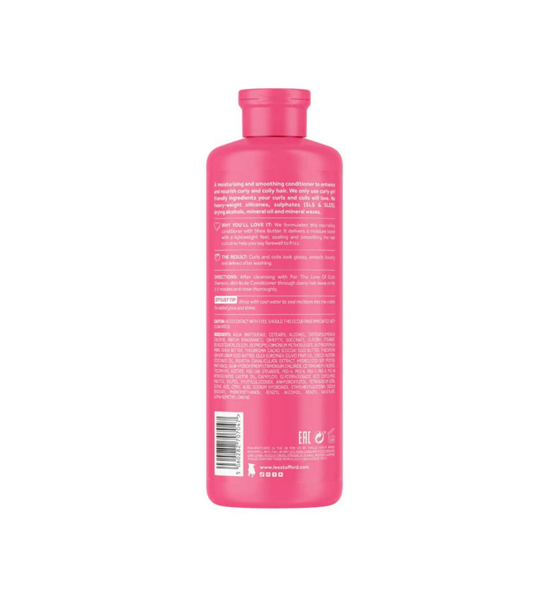 Lee Stafford Curls Moisturising Conditioner 500ml, UK version