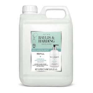 Boots Baylis & Harding Jasmine & Apple Blossom Antibakteriell håndsåpe 2 liters Refill- Kjøp online hos McGrocer