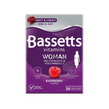 Bassetts Vitamins Woman Raspberry Pastilles 30 Count - British product