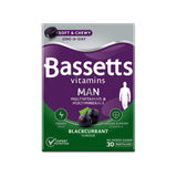 Bassetts Vitamins Man Blackcurrant pastilles 30 - British product