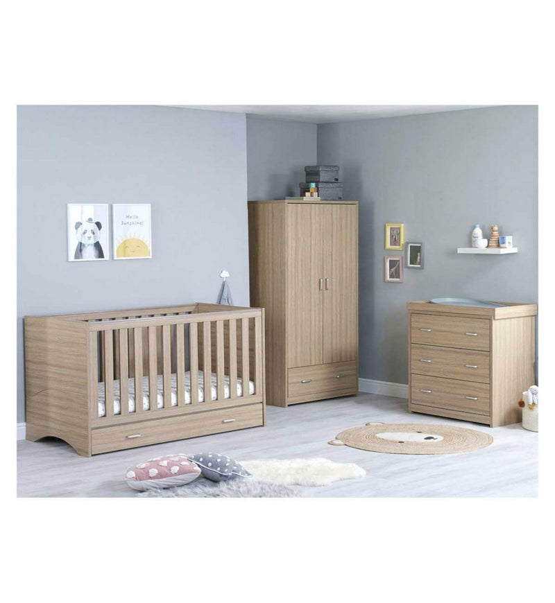 Babymore Veni Nursery Room Set Oak, UK version