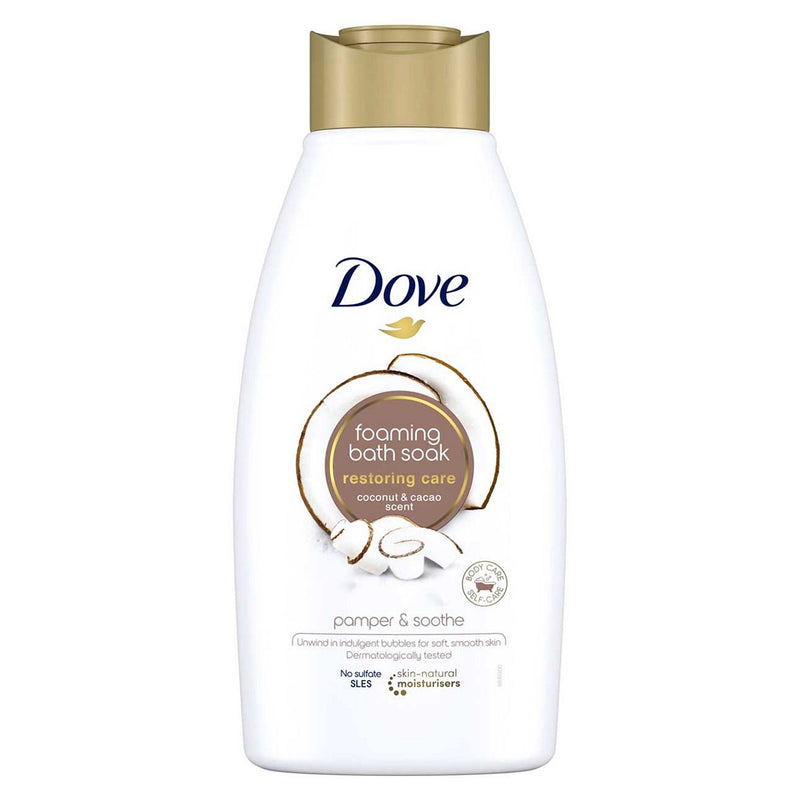 Dove Restoring Care Bath Soak Coconut Cacao 450ml - British product