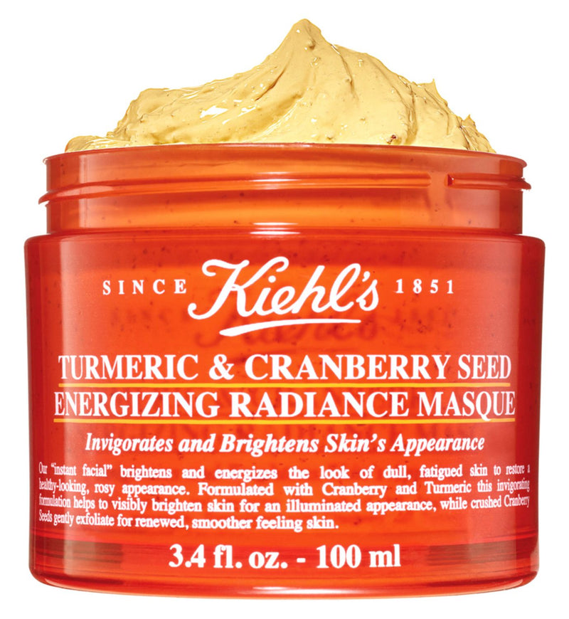 Kiehl's Turmeric Cranberry Seed Mask 100ml, imported from the UK
