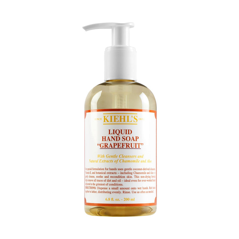Kiehl's Grapefruit scented liquid hand soap 200ml (British brand)